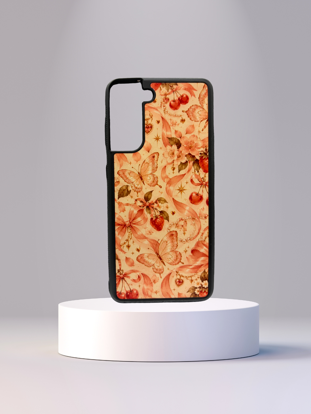 Butterfly Coquette Samsung Case | Floral Print